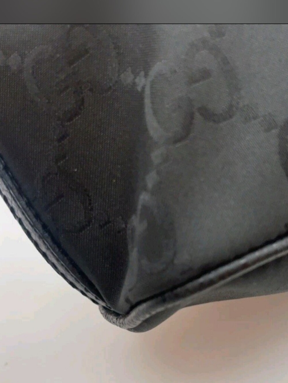 Gucci Black GG Monogram Shoulder Bag - Picture 12 of 16